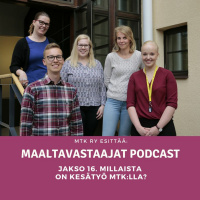 Maaltavastaajat jakso 16. Millaista on kesätyö MTK:lla?