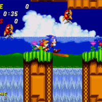 Sonic 2 Remastered-Emereald Hill