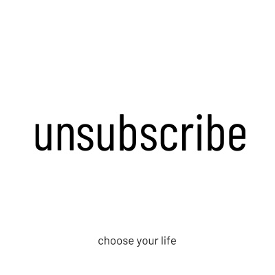 Unsubscribe