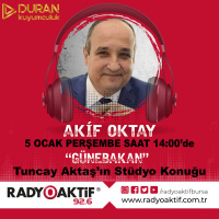 Akif Oktay Stüdyo Konuk (05.01.2023)