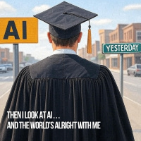 Then I Look At AI . . . And The World’s Alright With Me
