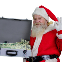 What is Santas real estate worth?