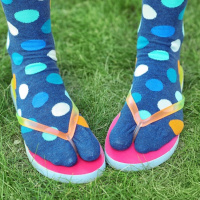 Flip Flop Socks Are A Thing Now.