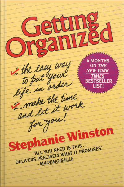 Getting Organized [abridged]