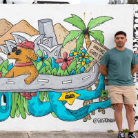 Gaston Duflos – Bondi Sea Wall