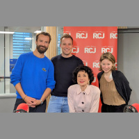 Amaury de Crayencour, Adrien Mélin et Géraldine Martineau
