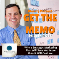 Episode 038: Why a Strategic Marketing Plan Will Save You More than It Will Cost You