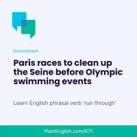 Pariss Olympic dream: swimming in the Seine (Run through)