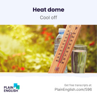 Why its so hot this summer | Learn English phrasal verb cool off