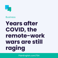 The remote-work battle rages on