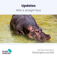 Updates on Chile, hippos, TikTok and more | Learn English expression with a straight face