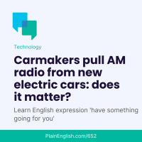 AM radio goes missing in electric cars (Have something going)