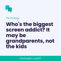 Seniors are the new screen addicts