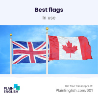 Flags in the English-speaking world | Learn English expression in use