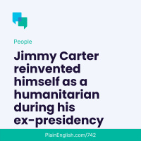 Jimmy Carter was Americas best ex-president