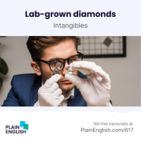 Is a lab-grown diamond as good as the real thing? | Learn English word intangibles