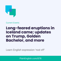 Updates on Iceland, Trump, and recent stories (Nod off)