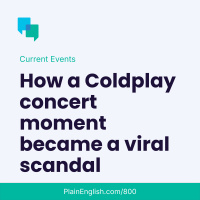 ‘Coldplay couple’ in a viral nightmare