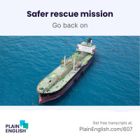 Crisis averted as oil safely offloaded from FSO Safer | Learn English phrasal verb go back on