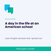 The typical American school day (Spread out)