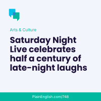 SNL celebrates 50 years of late-night comedy