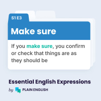 Expression: Make sure