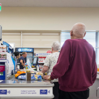 Sean Says No To Supermarket Queue-Skipper