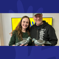  A Cracked Rib Wont Keep Justine From Juggling Pigeons!