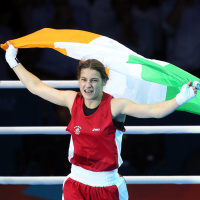 Greg OShea on Katie Taylor Fighting in Croke Park 