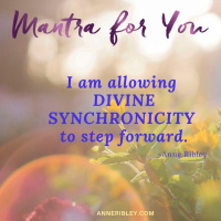 #MondayMantra: I am allowing DIVINE SYNCHRONICITY to step forward.
