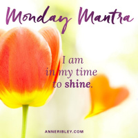 MONDAY MANTRA: I am in my time to SHINE.