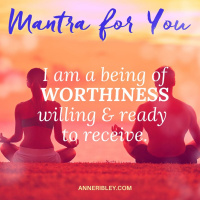 #MondayMantra: I am a being of WORTHINESS ready  willing to receive.