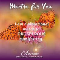 MONDAY MANTRA: I am a vibrational match to PROSPEROUS manifesting