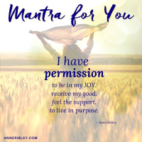 #MondayMantra: I have permission!!!!