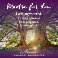 Monday Mantra: I am Supported. I am Supported. I am Supported.