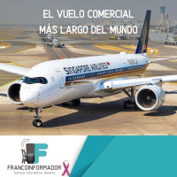 Reactivan el vuelo comercial más largo del mundo.