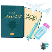 Solo para vacunados. Así sería el ingreso a EE.UU.