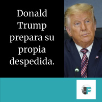 Donald Trump prepara su propia fiesta de despedida.