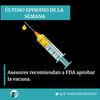 Recomiendan a FDA autorizar vacuna de Pfizer y BioNtech.