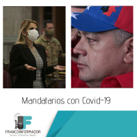 Mandatarios con Covid-19