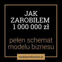Przykład biznesu, czyli jak zarobiłem 1 000 000 zł w pierwszym roku firmy - odc.1.