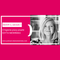 O higienie pracy pisarki / Edyta Niewińska