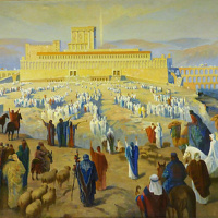 Immersing In The Mikveh Before The Holiday