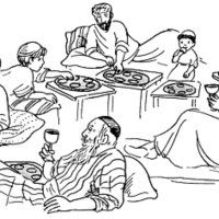 Reclining During the Seder #2 (Pesahim 108a)