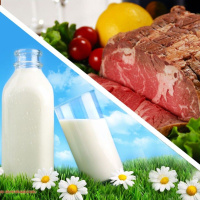 Meat  Milk At The Same Table