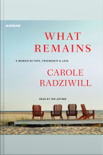 What Remains: A Memoir Of Fate, Friendship, And Love [abridged]