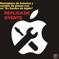 Replica del oyente a Joaquin Ex Genius de Apple