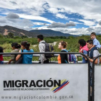 Migrantes y refugiados venezolanos en Colombia
