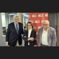 Delphine Bürkli Maire du 9e et Jean Audouze Astrophysicien