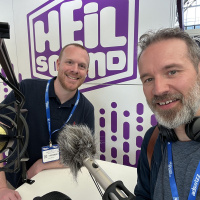 Talking mics with Ash Levitt, President  CEO Heil Sound